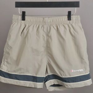Champion shorts beige/grey swim trunks nylon